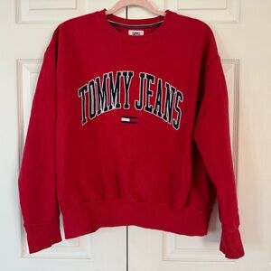 Tommy Hilfiger Vibrant Red Crewneck